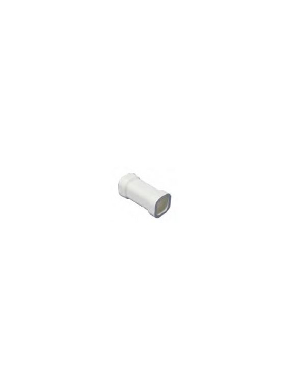 MANCHON PVC LG 140MM POUR TUBE CARRE PVC