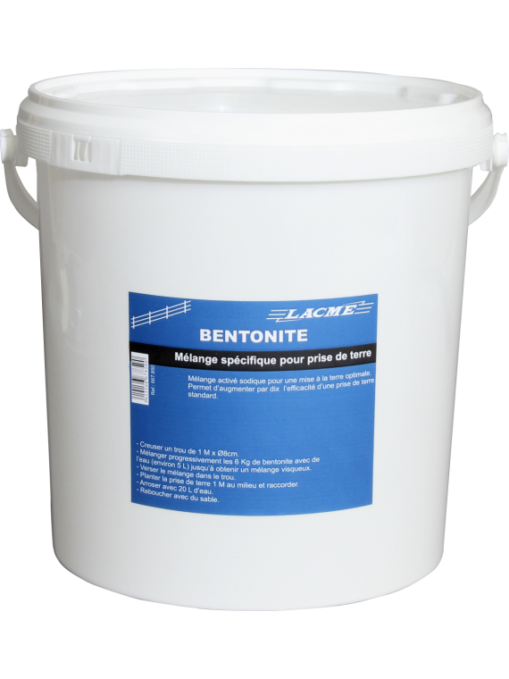 BENTONITE (seau de 6.25kg)